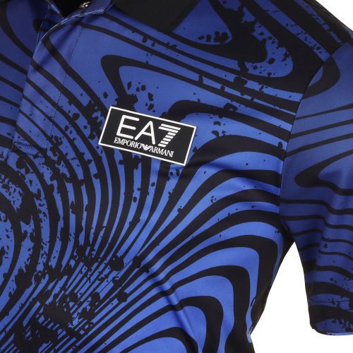 Emporio Armani EA7 Ventus7 Pro Graphic Polo Shirt PJPCZ 6DPF03 2502 3