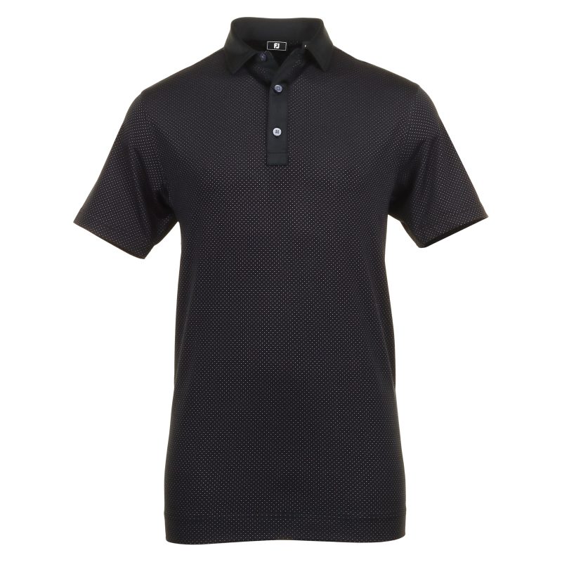 FootJoy Jacquard Dot Lisle Golf Shirt 31931 1