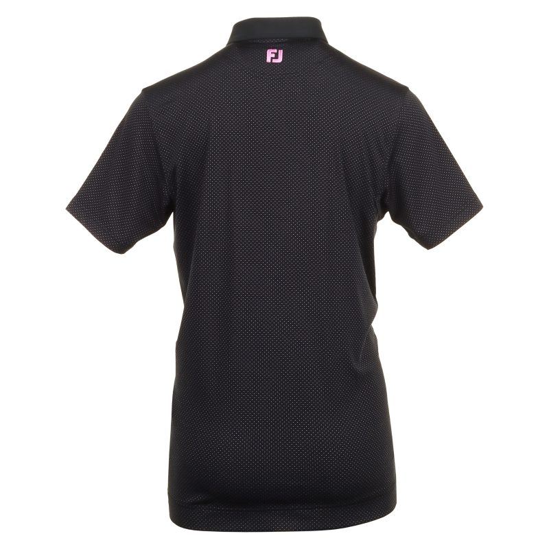 FootJoy Jacquard Dot Lisle Golf Shirt 31931 2