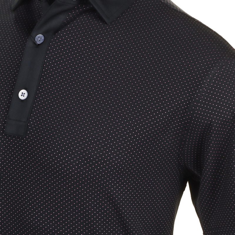 FootJoy Jacquard Dot Lisle Golf Shirt 31931 3