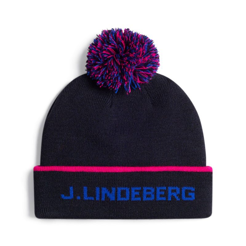 J.Lindeberg Stripe Beanie Hat AMAC10556 6855 1