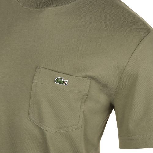 Lacoste Chest Pocket Cotton Tee Shirt TH2827 BMY 3