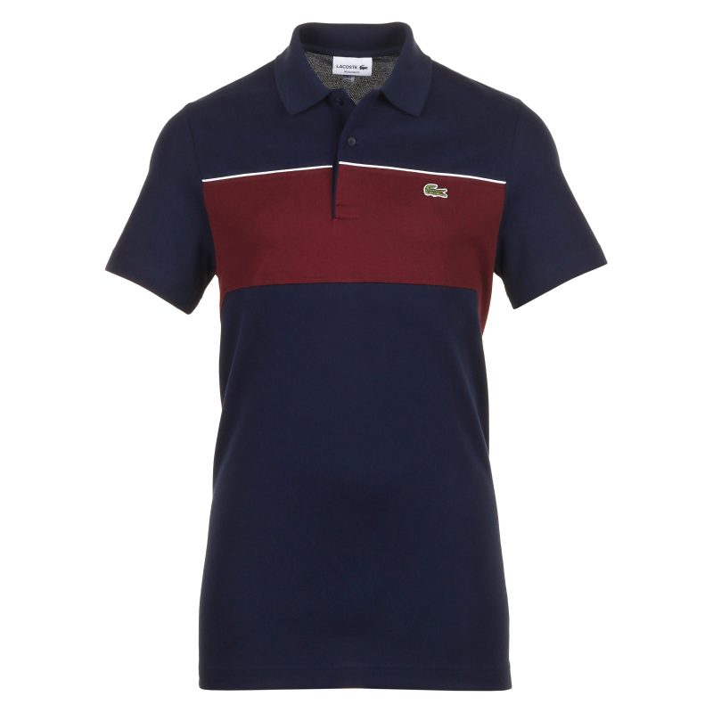 Lacoste Classic Colour Block Pique Polo Shirt PH2847 IE3 1