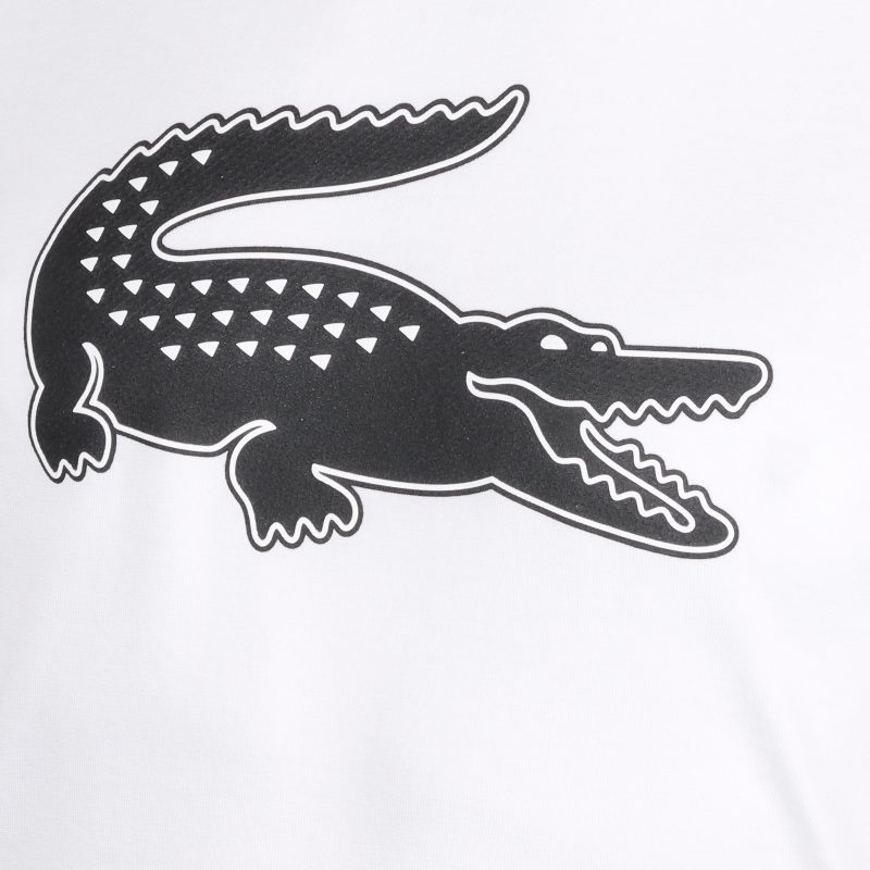 Lacoste Large Croc Print Tee Shirt TH2042 AU8 3