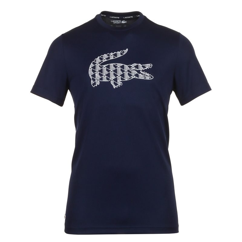 Lacoste Monogram Croc Tee Shirt TH2623 166 1