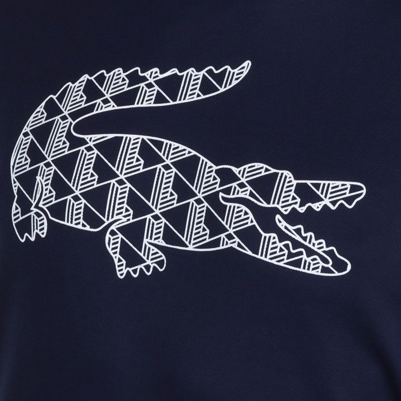 Lacoste Monogram Croc Tee Shirt TH2623 166 3