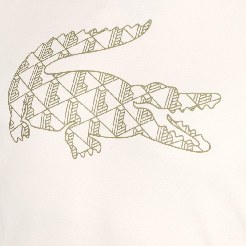 Lacoste Monogram Croc Tee Shirt TH2623 XFJ 3