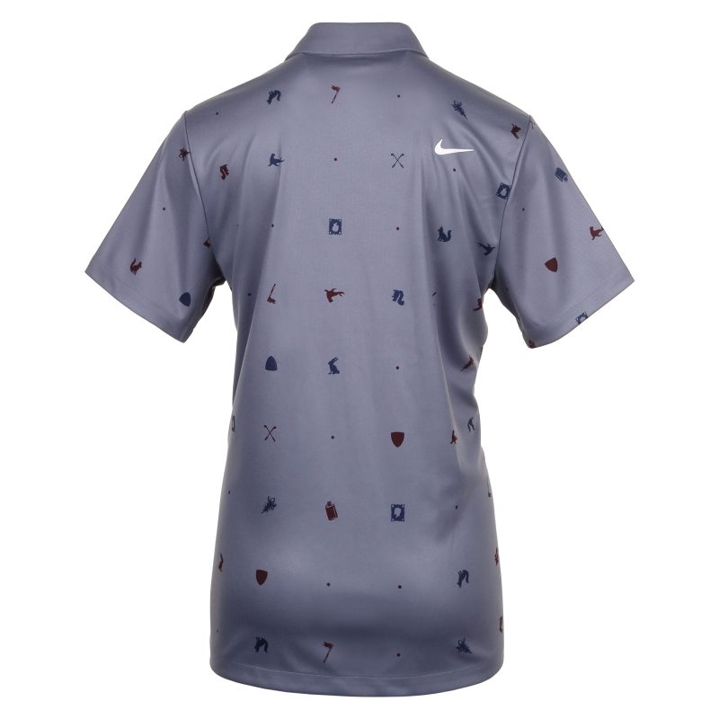 Nike Golf Dri Fit Tour Icon Print Shirt FQ0426 003 2