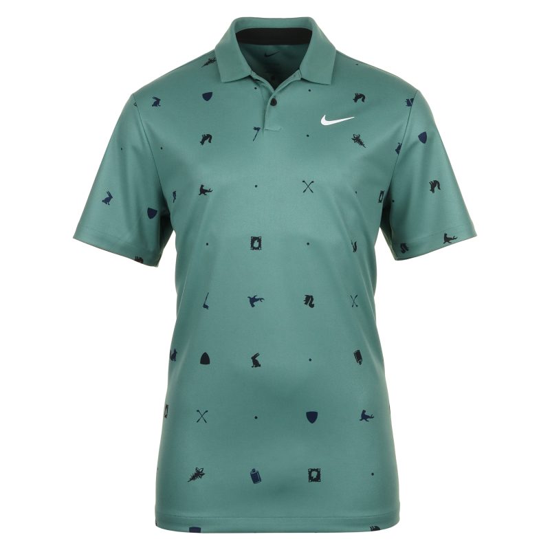 Nike Golf Dri Fit Tour Icon Print Shirt FQ0426 361 1