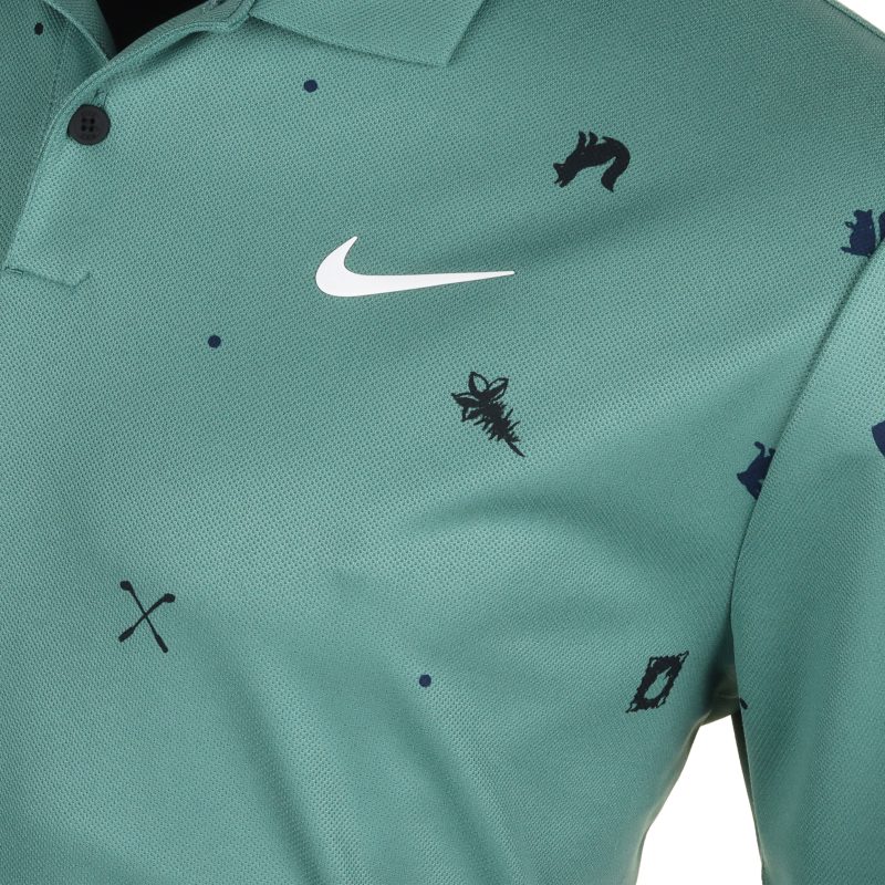 Nike Golf Dri Fit Tour Icon Print Shirt FQ0426 361 3