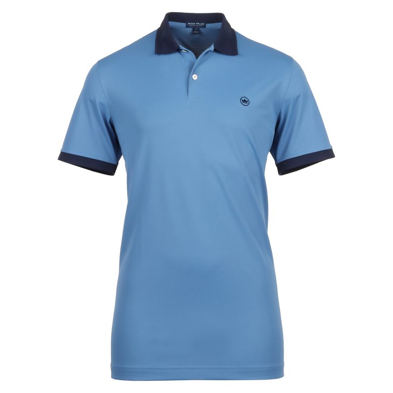 Peter Millar Forte Performance Mesh Shirt MF24XK49 Brook Blue 1