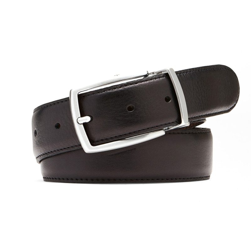 Peter Millar Reversible Leather Belt ME0A11 Black Brown 1