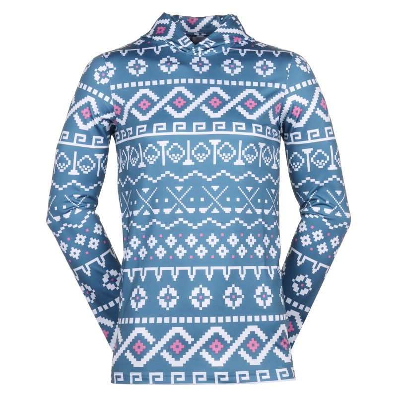 Puma Golf Fair Isle Hoodie 627641 02 1