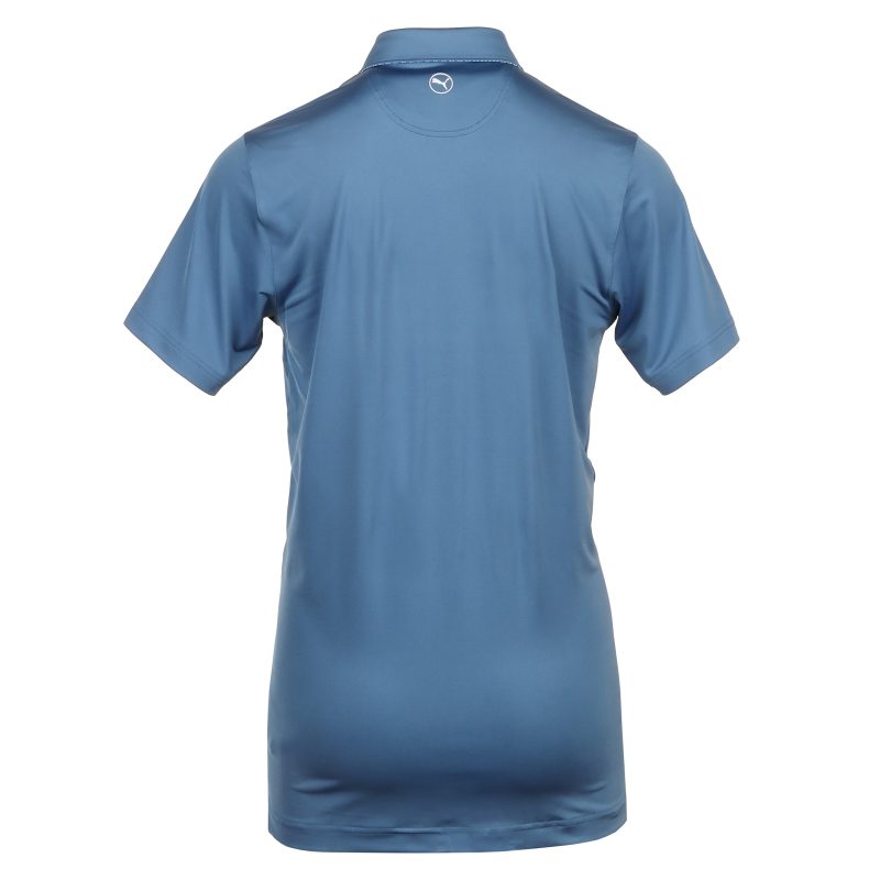 Puma Golf Fair Isle Trim Polo Shirt 627640 02 2