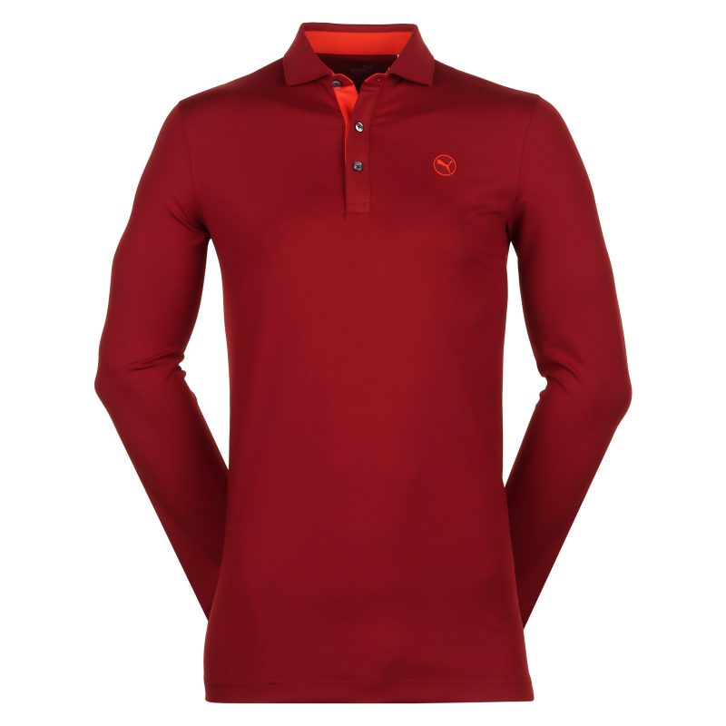 Puma Golf Midweight LS Polo Shirt 626995 04 1