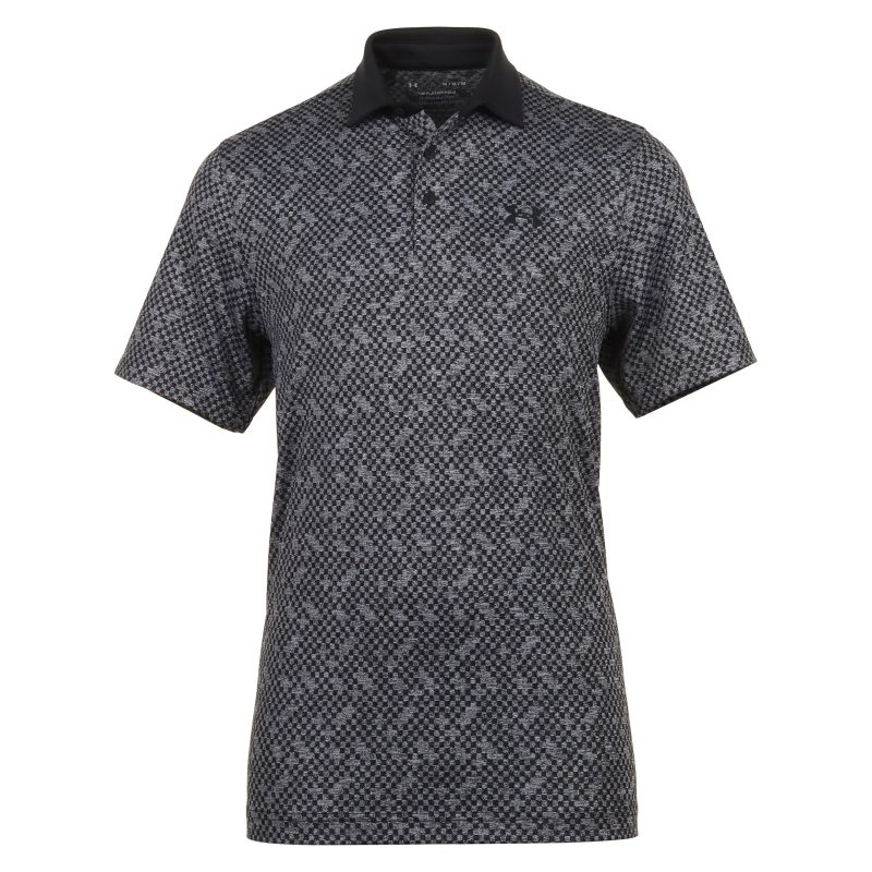 Under Armour Golf Playoff 3.0 Check Jacquard Shirt 1387131 001 1